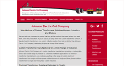 Desktop Screenshot of johnsoncoil.com